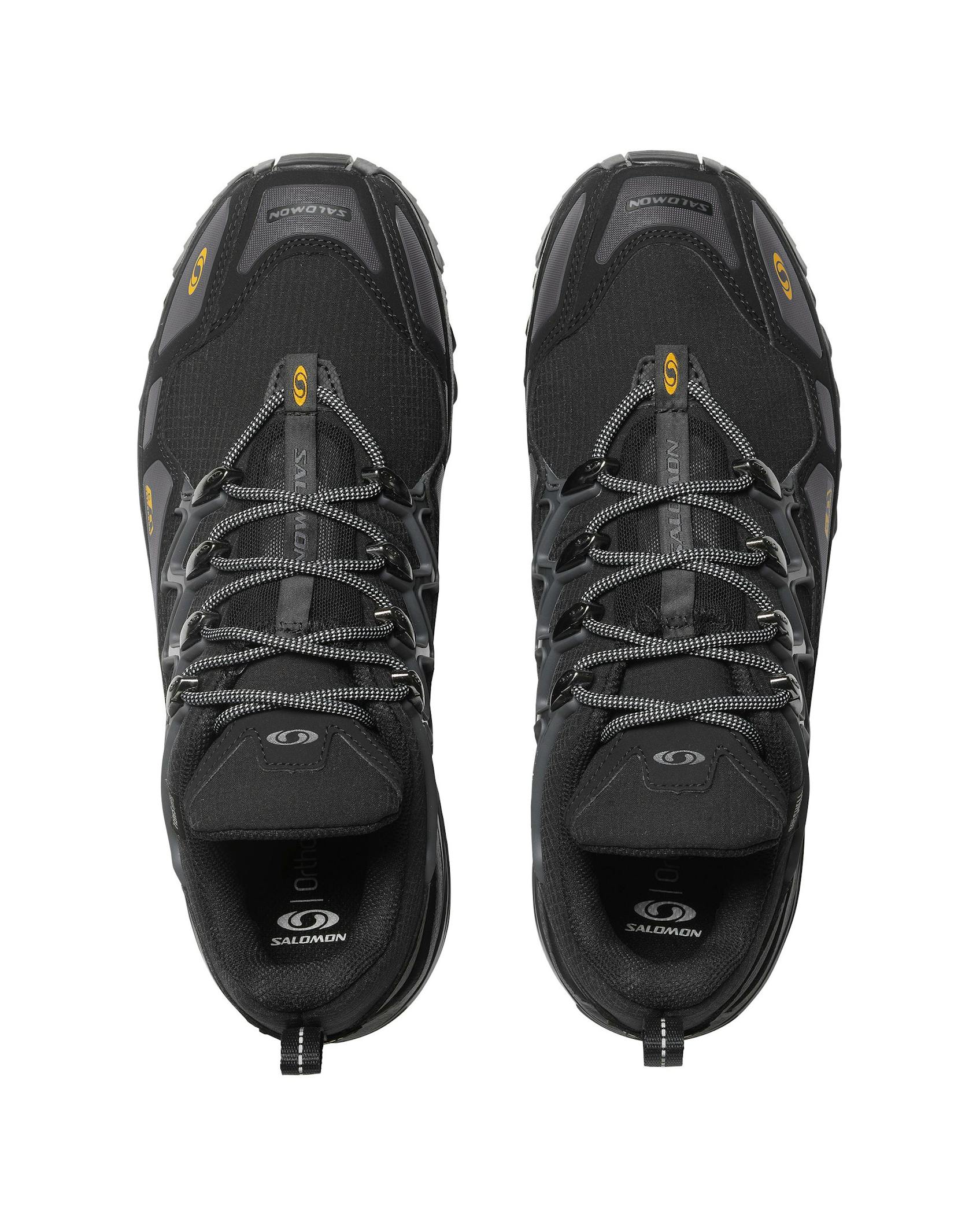 ★SALOMON★ACS + CSWP OG★L47287100★ Salomon ACS+ CSWP Sneaker - Black/Magnet/Golden Yellow